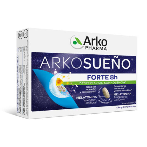 ARKOSUEÑO FORTE 8 HORAS  30 COMPRIMIDOS BICAPA