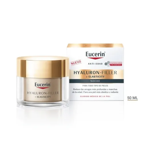 EUCERIN HYALURON FILLER+ ELASTICITY CREMA DE NOCHE  1 ENVASE 50 ML