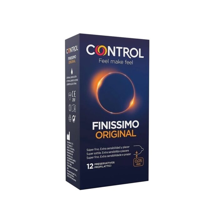 CONTROL FINISSIMO PRESERVATIVOS 12 UNIDADES