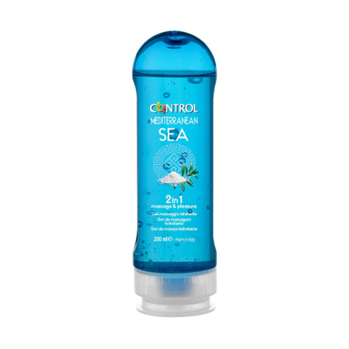 CONTROL MEDITERRANEAN SEA 2 IN 1 MASSAJE PLEASURE GEL 1 ENVASE 200 ML