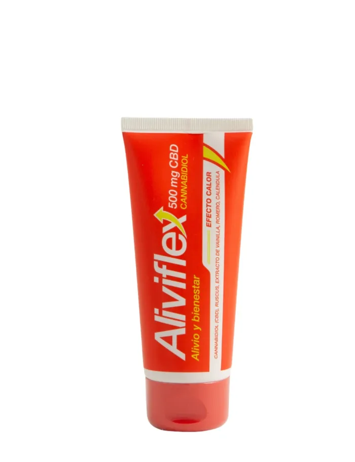 ALIVIFLEX CBD 500 MG EFECTO CALOR  1 TUBO 100 ML - Imagen 3