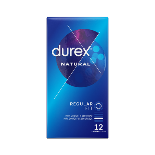 DUREX NATURAL PRESERVATIVOS 12 UNIDADES