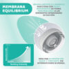 BIBERON PLASTICO T SILICONA CHICCO PERFECT5 AZUL 4M+ FLUJO RAPIDO 300 ML - Imagen 4