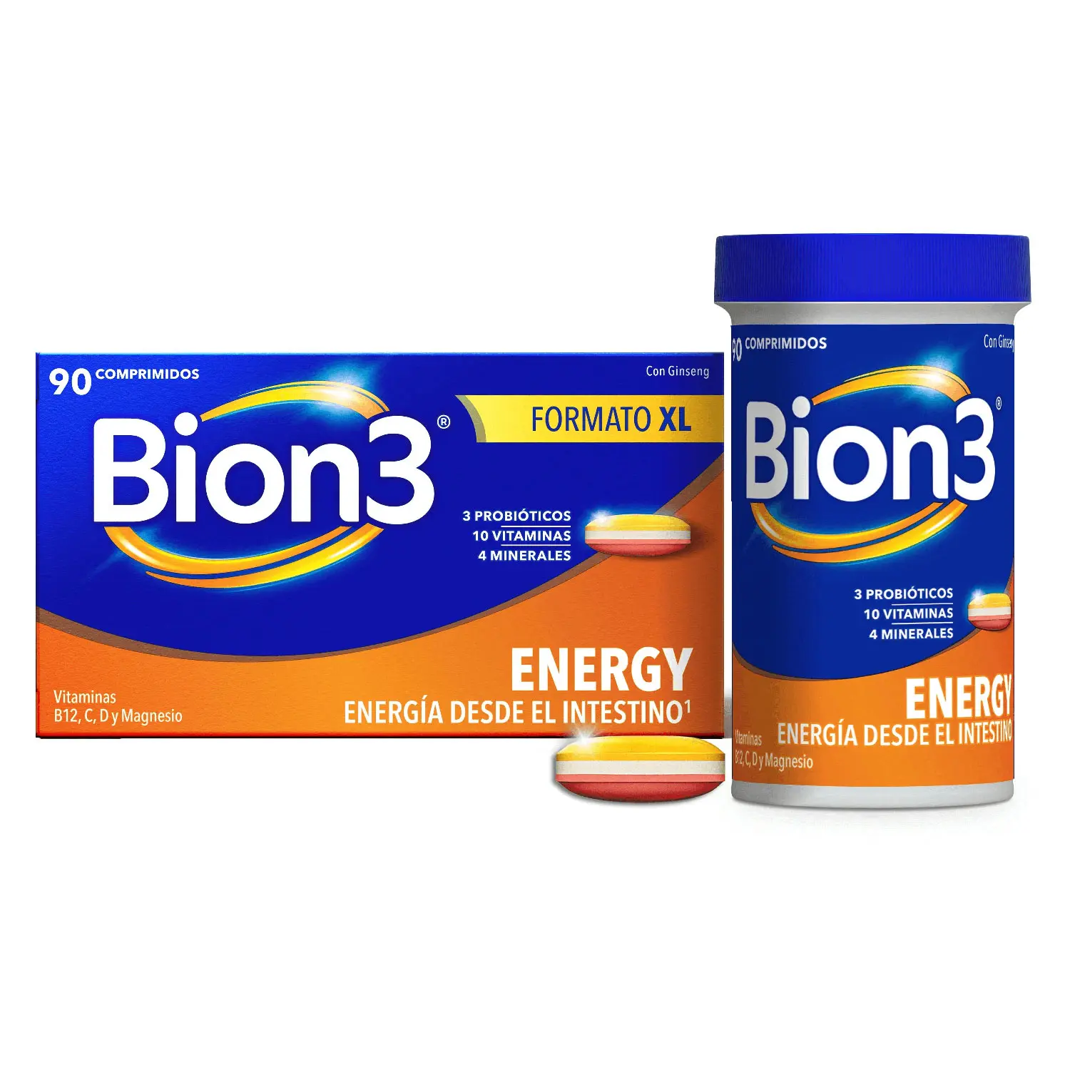 BION 3 ENERGY  90 COMPRIMIDOS - Imagen 2