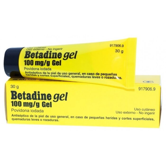 BETADINE 100 MG/G GEL CUTANEO 1 TUBO 30 G