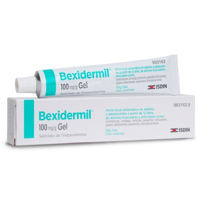BEXIDERMIL 100 MG/G GEL CUTANEO 1 TUBO 50 G