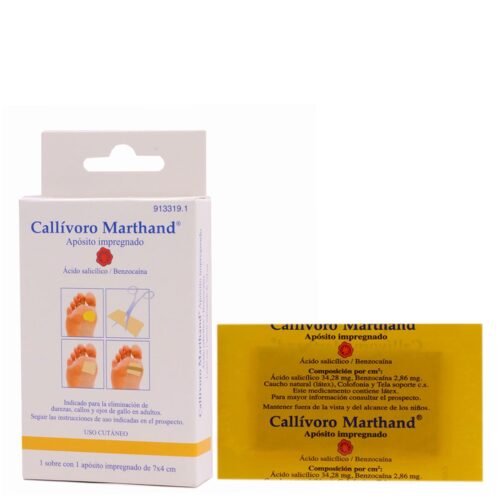 CALLIVORO MARTHAND 1 APOSITO IMPREGNADO 7 X 4 CM