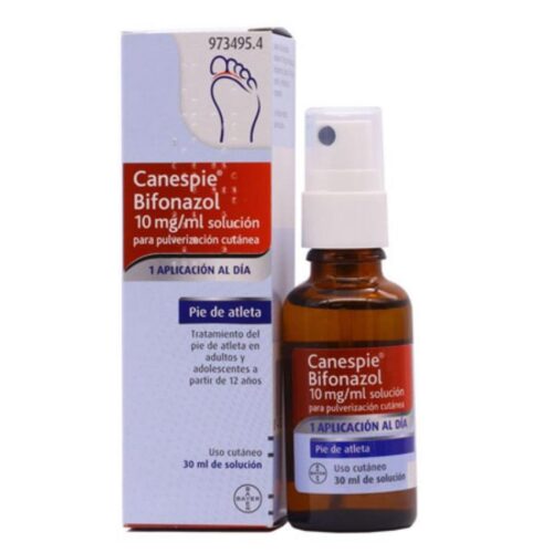 CANESPIE BIFONAZOL 10 MG/ML SOLUCION PARA PULVERIZACION CUTANEA 1 FRASCO 30 ML