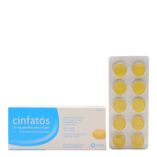 CINFATOS 10 MG 20 PASTILLAS PARA CHUPAR