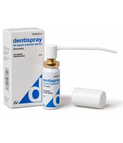 DENTISPRAY 50 MG/ML SOLUCION DENTAL 1 FRASCO 5 ML