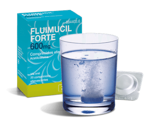 FLUIMUCIL FORTE 600 MG 20 COMPRIMIDOS EFERVESCENTES