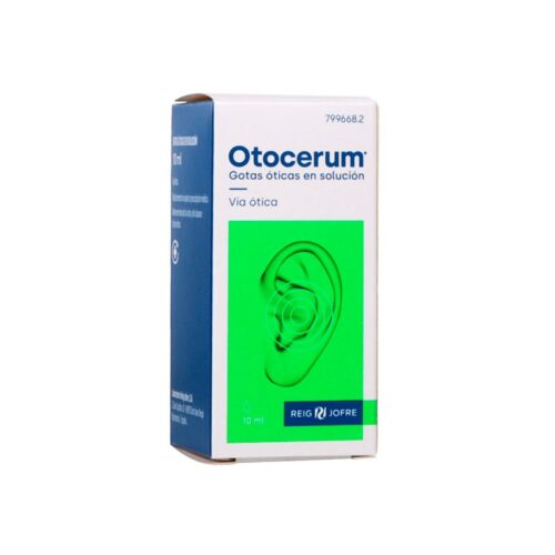 OTOCERUM GOTAS OTICAS EN SOLUCION 1 FRASCO 10 ML