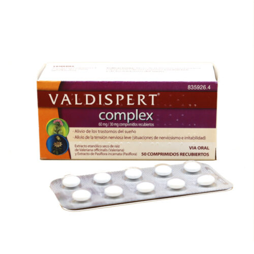 VALDISPERT COMPLEX 60 MG/30 MG 50 COMPRIMIDOS