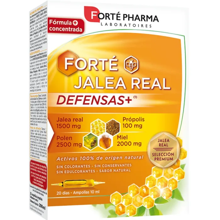 FORTE JALEA REAL DEFENSAS+ 20 AMPOLLAS 10 ML