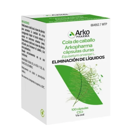 COLA DE CABALLO ARKOPHARMA 190 MG 100 CAPSULAS