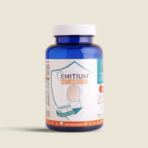EMITIUM PIEL  60 CARAMELOS DE GOMA SABOR NARANJA