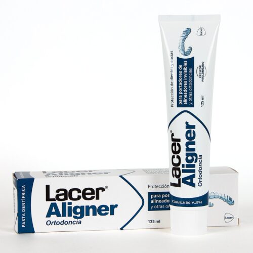 LACER ALIGNER ORTODONCIA PASTA DENTIFRICA SIN COLORACION  1 TUBO 125 ML SABOR MENTA