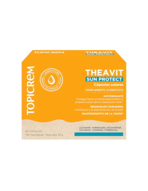 TOPICREM THEAVIT SUN PROTECT CAPSULAS SOLARES  60 CAPSULAS