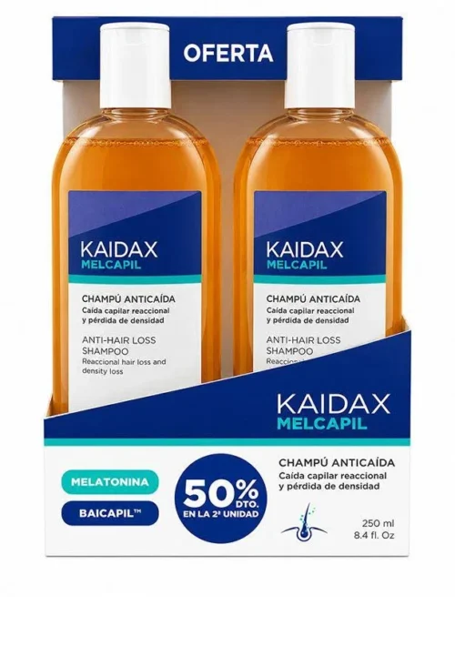 PACK DUO KAIDAX MELCAPIL CHAMPU 250ML