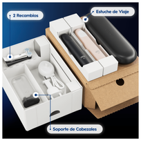 CEPILLO DENTAL ELECTRICO ORAL-B IO 2 LABORATORY DUPLO COLOR ROSA Y NEGRO - Imagen 2